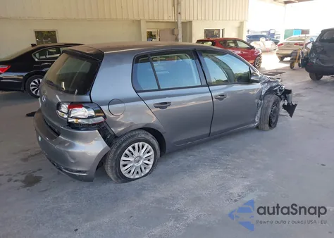 2012 Volkswagen Golf 2.5L 4-Door from USA, damaged, VIN WVWDB7AJ7CW226615